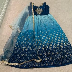Women’s floor length Anarkali dress( maxi gown)